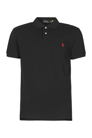 Ralph Lauren Lyhythihainen poolopaita POLO AJUSTE DROIT EN COTON BASIC MESH LOGO PONY PLAYER EU XXL