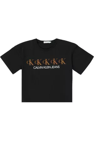 Calvin Klein Lyhythihainen t-paita CK REPEAT FOIL BOXY T-SHIRT 8 vuotta