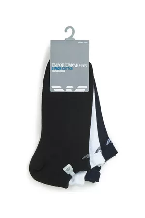 Emporio Armani Varrettomat sukat CC134-PACK DE 3 S