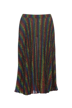 Michael Kors Lyhyt hame MULTI LOGO PLEAT SKRT EU XL