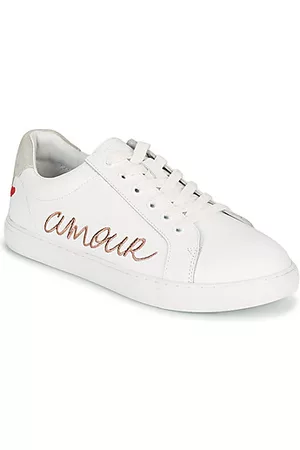 Bons Baisers De Paname Kengät SIMONE AMOUR BLANC ROSE GOLD 37