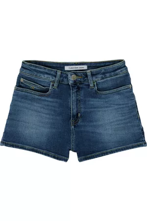 Calvin Klein Shortsit & Bermuda-shortsit RELAXED HR SHORT MID BLUE 8 vuotta