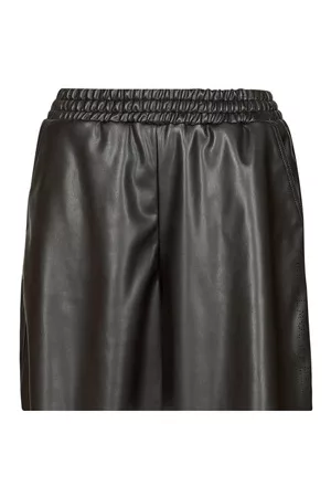 Karl Lagerfeld Shortsit & Bermuda-shortsit PERFORATED FAUX LEATHER SHORTS DE 32