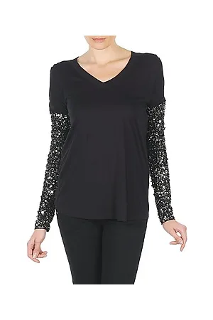 Manoush T-paidat pitkillä hihoilla TSHIRT ML INDIAN BASIC EU XS