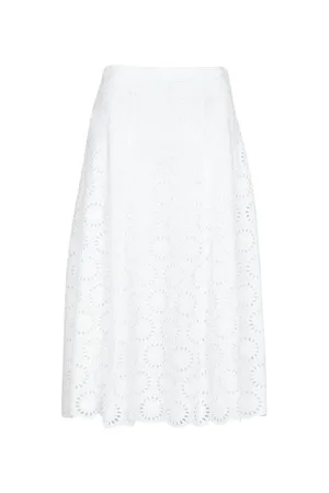 Michael Kors Lyhyt hame FLORAL EYLT LNG SKIRT EU L