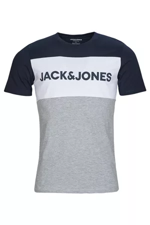 JACK & JONES Lyhythihainen t-paita JJELOGO BLOCKING TEE EU S