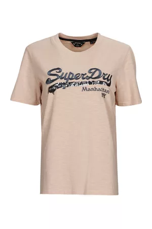 Superdry Lyhythihainen t-paita VINTAGE LOGO BOROUGH TEE DE 38