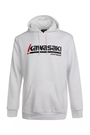 Kawasaki Svetari Killa Unisex Hooded Sweatshirt K202153 1002 White EU S