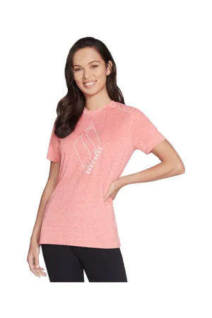 Skechers Lyhythihainen t-paita Diamond Blissful Tee EU S