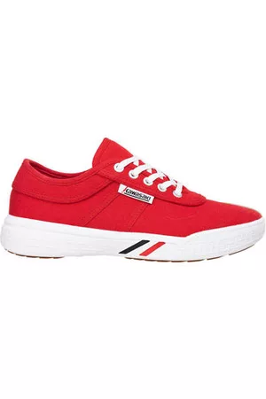 Kawasaki Tennarit Leap Canvas Shoe K204413 4012 Fiery Red 36
