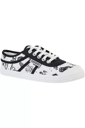 Kawasaki Tennarit Tattoo Canvas Shoe K202420 1002 White 36
