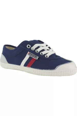Kawasaki Tennarit Retro 23 Canvas Shoe K23 90W Navy Stripe 36