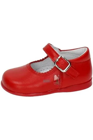 Bambineli Balleriinat Bambinelli 457 Merceditas piel con hebilla Rojo 18