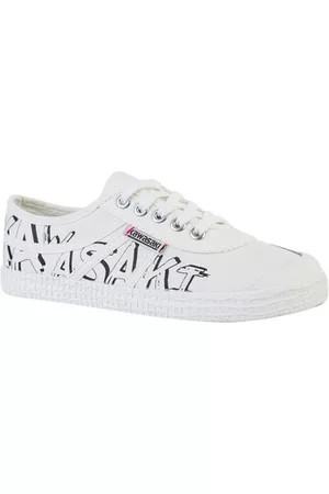 Kawasaki Tennarit Graffiti Canvas Shoe K202416 1002 White 36
