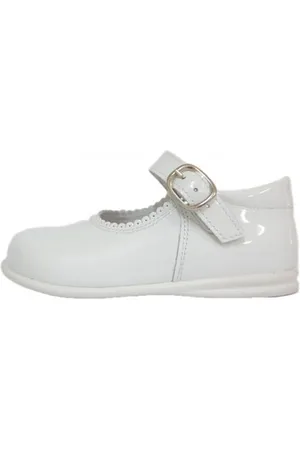 Bambineli Balleriinat Bambinelli 457 Merceditas charol con hebilla Charol blanco 18