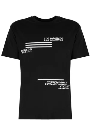 Les Hommes Lyhythihainen t-paita LJT208-700P | Contemporary Elegance EU XXL
