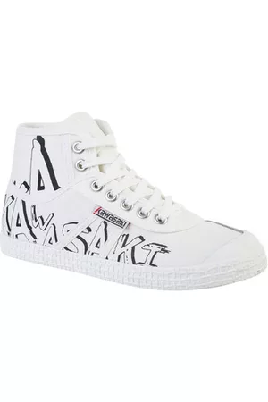 Kawasaki Tennarit Graffiti Canvas Boot K202415 1002 White 36