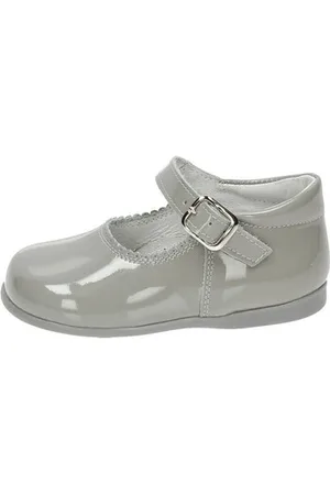Bambineli Balleriinat Bambinelli 457 Merceditas charol con hebilla Charol gris 18