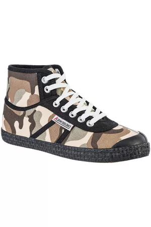 Kawasaki Tennarit Camo Canvas Boot K202418 8885 Various Brown 36