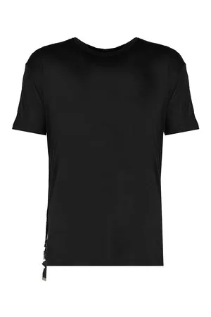 Les Hommes Lyhythihainen t-paita LKT144 740U | Relaxed Fit Lyocell T-Shirt EU M