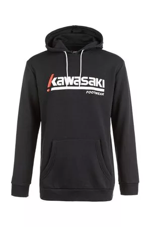 Kawasaki Svetari Killa Unisex Hooded Sweatshirt K202153 1001 Black EU M