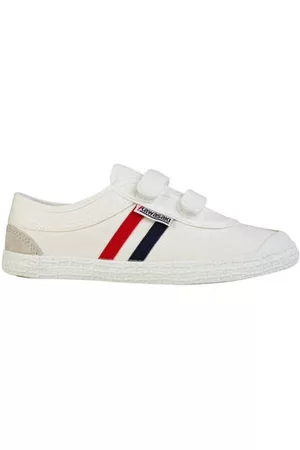 Kawasaki Tennarit Retro Shoe W/velcro K204505 1002 White 38