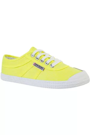 Kawasaki Tennarit Original Neon Canvas Shoe K202428 5001 Safety Yellow 46