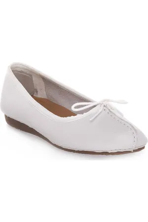 Clarks Balleriinat FRECKLE ICE WHITE 38