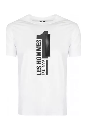 Les Hommes Lyhythihainen t-paita LLT205 721P | Round Neck T-Shirt EU XXL