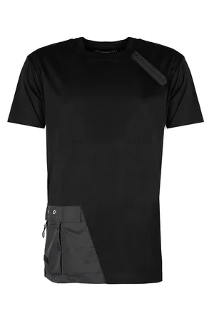 Les Hommes Lyhythihainen t-paita LKT152 703 | Oversized Fit Mercerized Cotton T-Shirt EU S