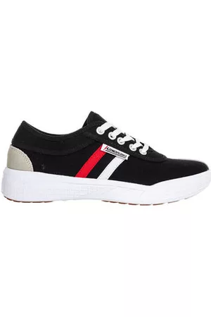 Kawasaki Tennarit Leap Retro Canvas Shoe K212325 1001 Black 36