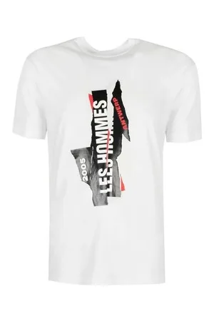 Les Hommes Lyhythihainen t-paita LJT224-710P | Logo EU M