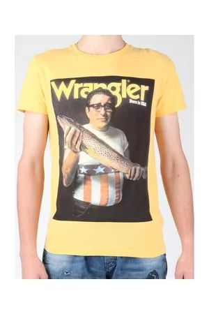 Wrangler T-paidat & Poolot S/S graafinen T-paita W7931EFNG EU M