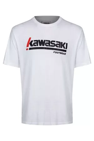 Kawasaki Lyhythihainen t-paita Kabunga Unisex S-S Tee K202152 1002 White EU XS