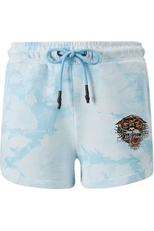 ED HARDY Shortsit & Bermuda-shortsit Los tigre runner short turquesa EU M