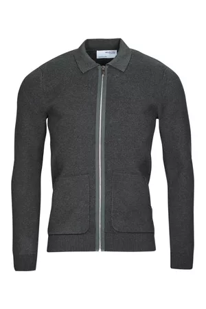 SELECTED Neuleet / Villatakit SLHTORONTO LS KNIT ZIP UP SHIRT EU S
