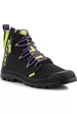 Palladium Kengät Pampa Lite Lace It Black/Wild lime 78353-099-M 36