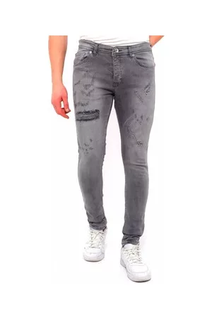 True Rise Miehet Slim Fit Farkut - Slim-farkut 140557761 US 33 / 34