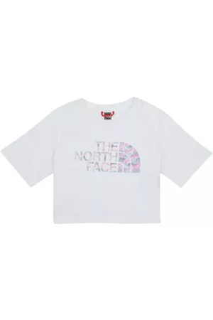 The North Face Lyhythihainen t-paita Girls S/S Crop Easy Tee 8 Jahre