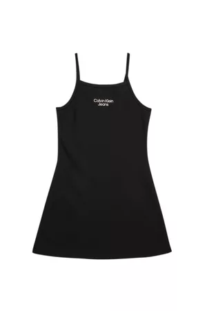 Calvin Klein Lyhyt mekko STACK LOGO PUNTO STRAP 8 vuotta