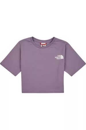 The North Face Lyhythihainen t-paita Girls S/S Crop Simple Dome Tee 6 Jahre