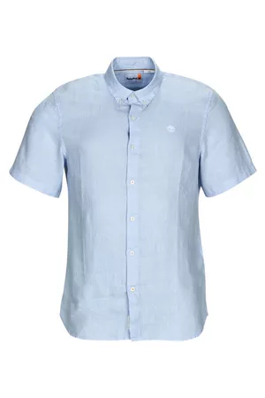 Timberland Lyhythihainen paitapusero SS Mill River Linen Shirt Slim EU S