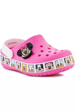 Crocs Tytöt Puukengät - Tyttöjen sandaalit FL Minnie Mouse Band Kids Clog T 207720-6QQ 22 / 23