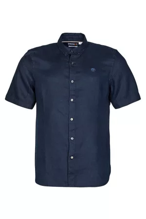 Timberland Lyhythihainen paitapusero SS Mill River Linen Shirt Slim EU S