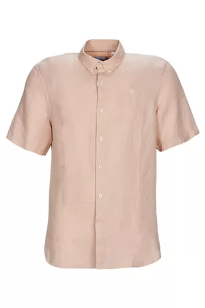 Timberland Lyhythihainen paitapusero SS Mill River Linen Shirt Slim EU S