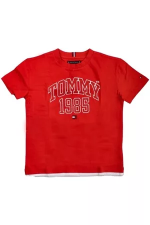 Tommy Hilfiger Pojat Lyhythihaiset - Lyhythihainen t-paita KB0KB08206 3 vuotta