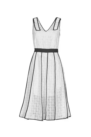 Karl Lagerfeld Lyhyt mekko KL EMBROIDERED LACE DRESS DE 34