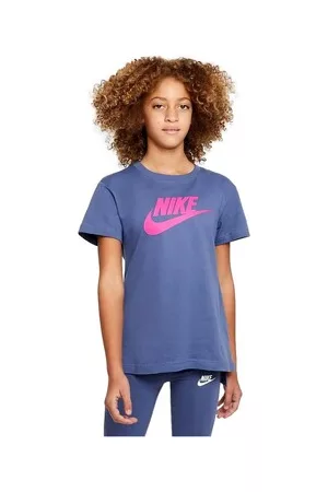 Nike Pojat Lyhythihaiset - Lyhythihainen t-paita CAMISETA AZUL NIA SPORSWEAR AR5088 EU M