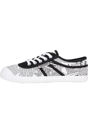 Kawasaki Tennarit News paper Canvas Shoe K202414-ES 1002 White 36