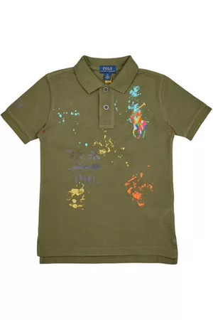 Ralph Lauren Lyhythihainen poolopaita SSKCM2-KNIT SHIRTS-POLO SHIRT 8 Jahre